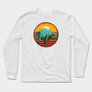 Sunset Bison Long Sleeve T-Shirt